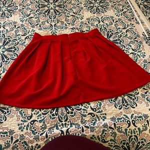 Cuteee Red skirt